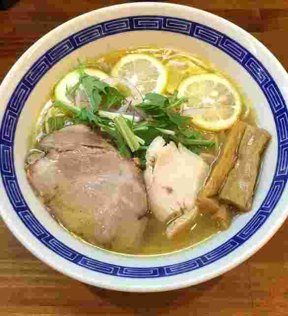 らーめん かつお拳の塩レモンラーメン