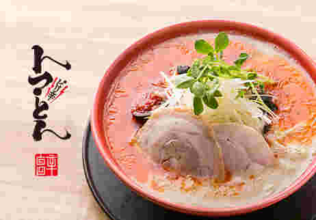 トマト豚骨らーめん