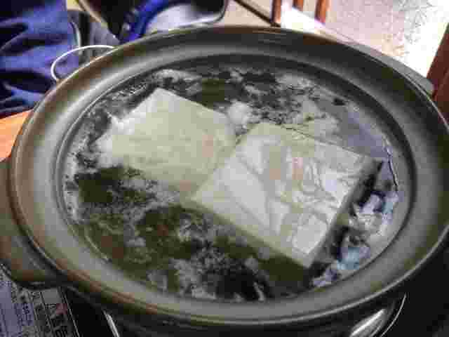 竹むらの湯豆腐