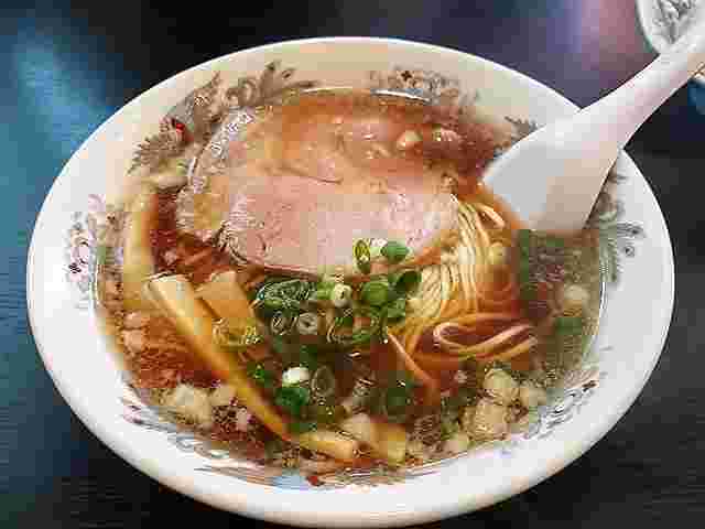 萬来軒のラーメン