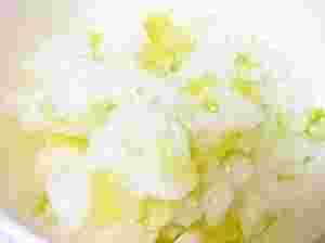 りんごと白菜のおかゆ