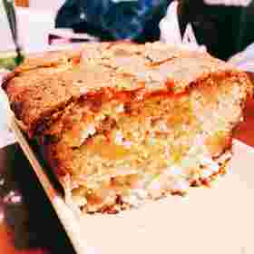 美味しそうなりんごのケーキ