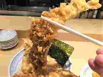 天丼のアナゴ