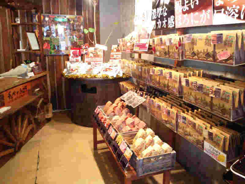 チュベドショコラの店内
