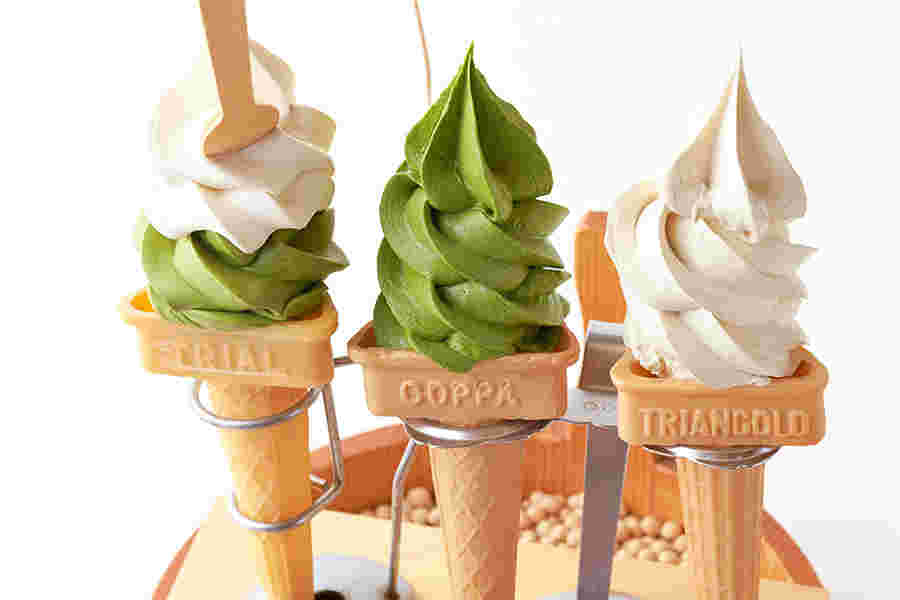 京豆庵 絹ごし豆腐ソフトクリーム