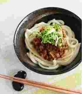 市販のたれで作る冷やしうどん