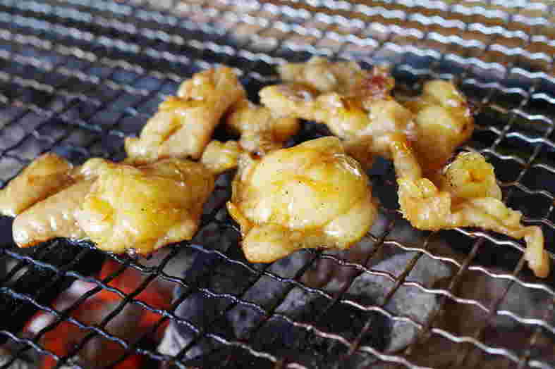 「ろばたやき山ろく」料理