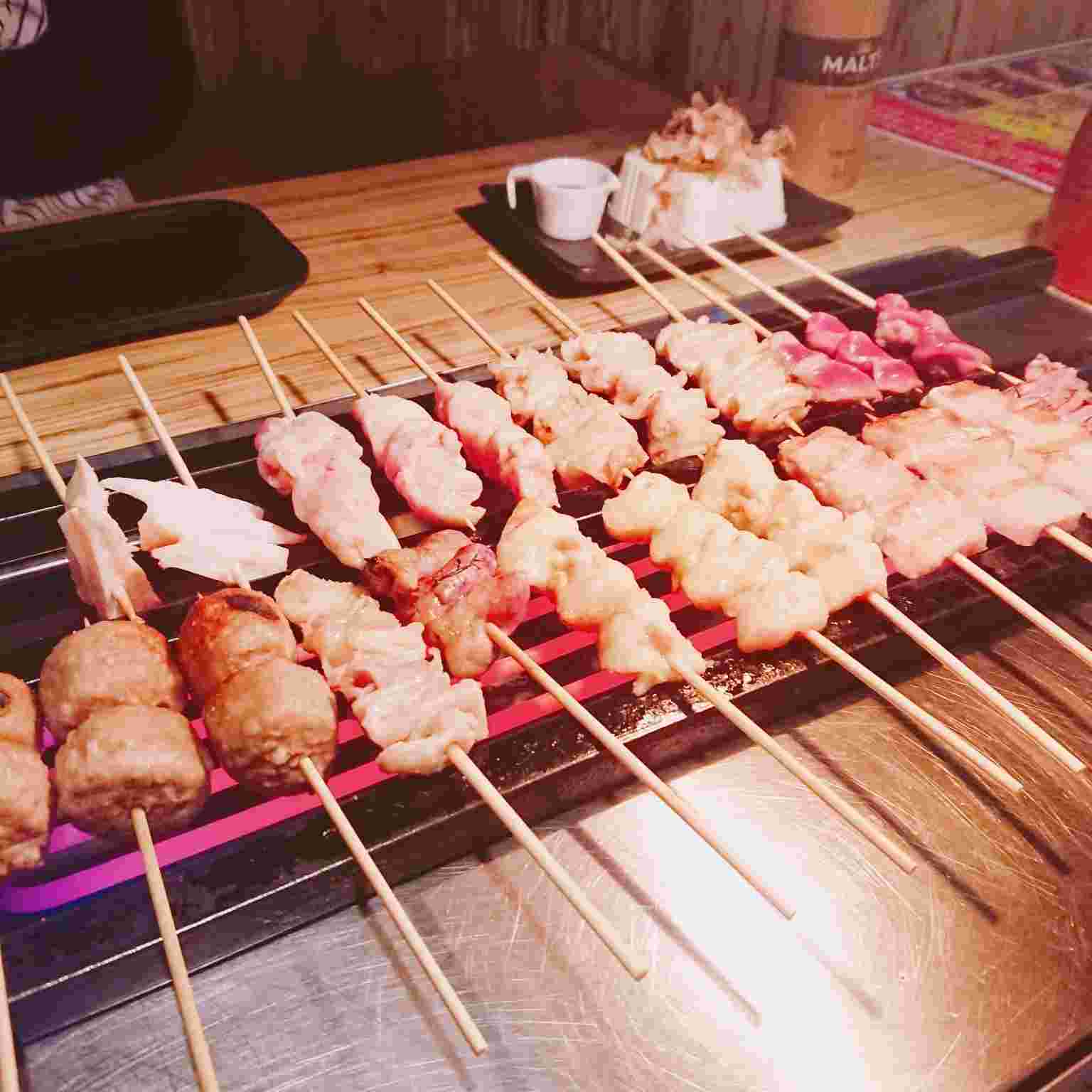 「焼鳥革命とりボンバー・下通り店」料理