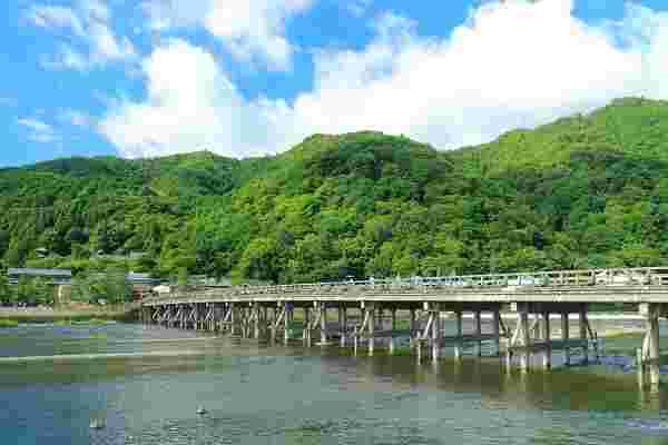 京都嵐山の絶景