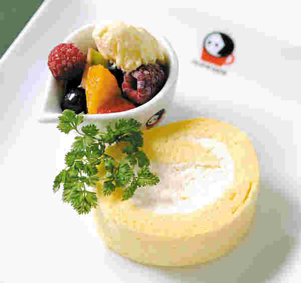 よーじやカフェのスイーツ
