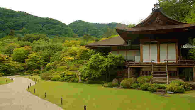 大河内山荘の庭園