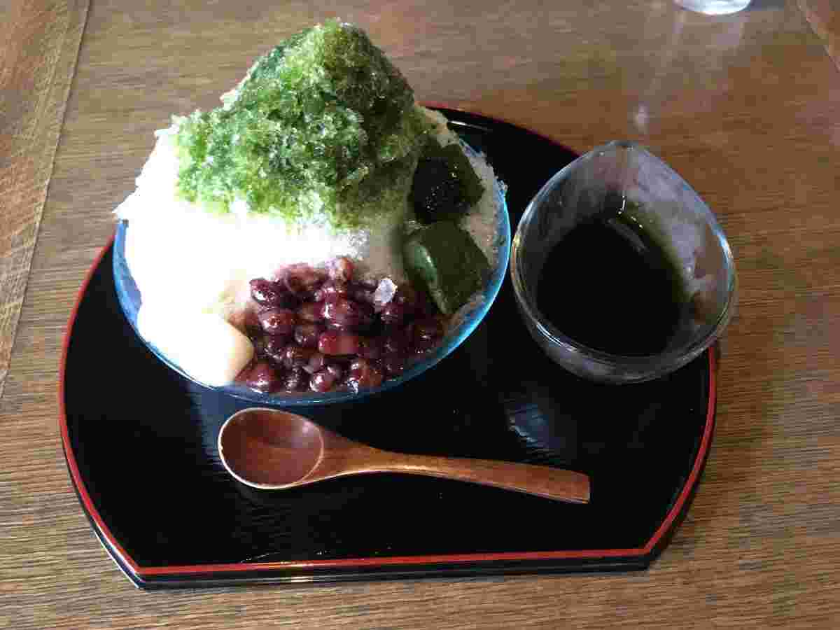 イクスカフェのかき氷