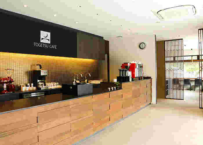 TOGETSU CAFEの店内