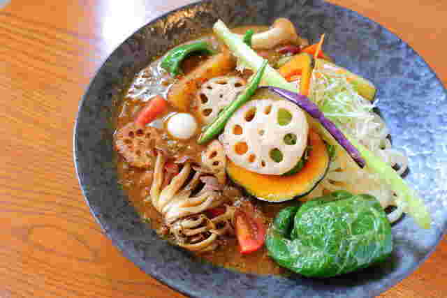 カレーうどん野菜増し増し