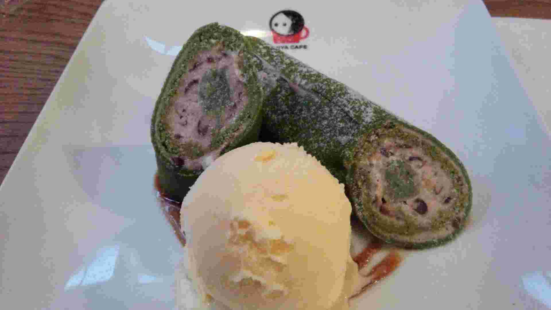 「よーじやカフェ・嵯峨野嵐山店」スイーツ
