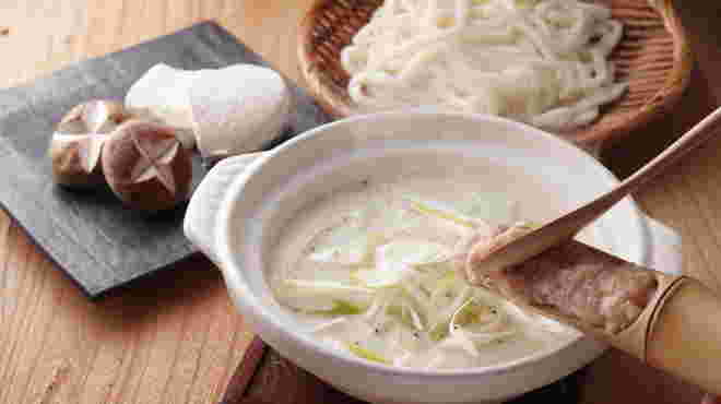 鍋と締めのうどん