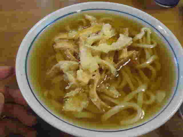 ごぼ天うどん