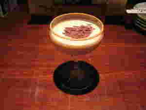 チョコレートリキュールカクテル