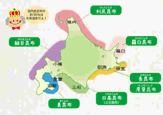 昆布の産地
