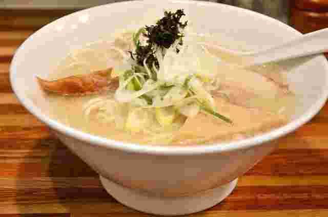 鮮魚ラーメン五ノ神水産銀だら搾り