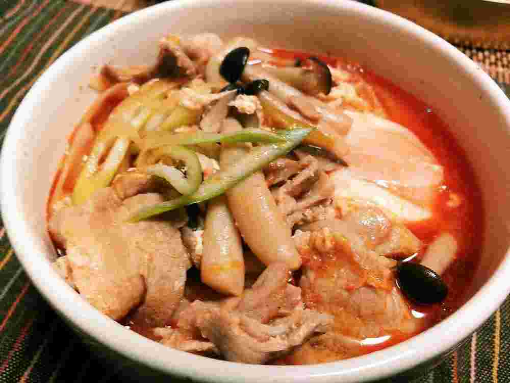 キムチうどん