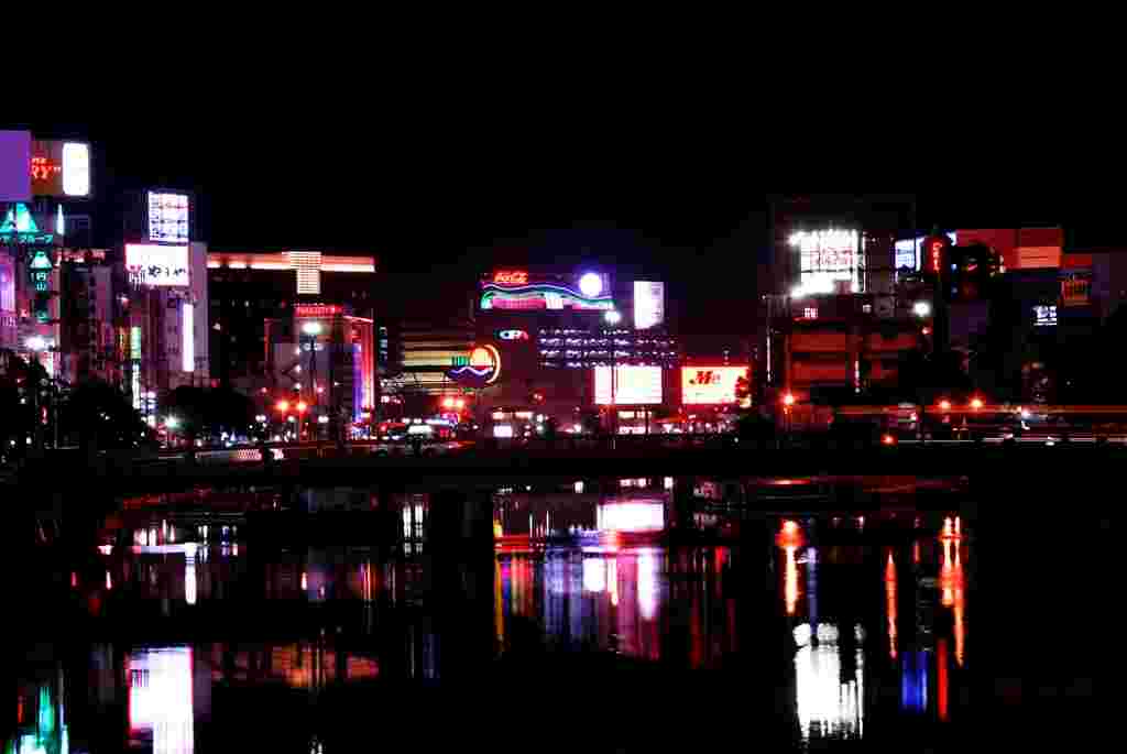 博多夜の街