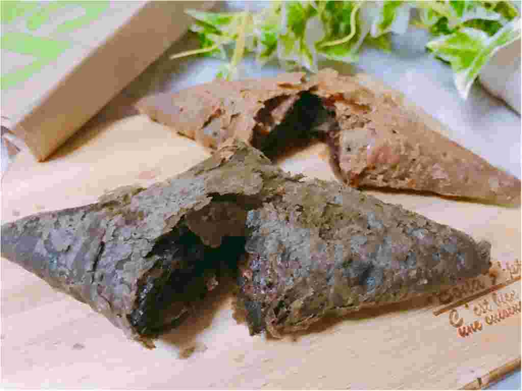三角チョコパイ白と黒