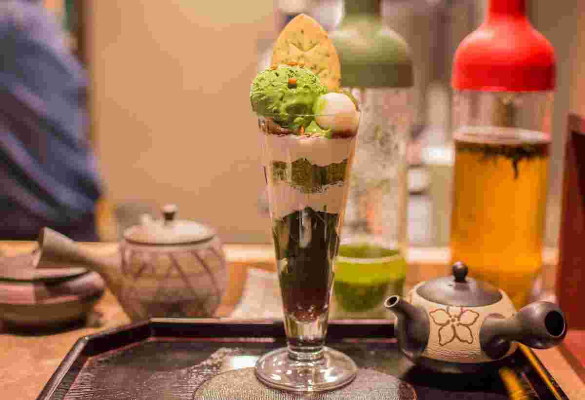 宇治園の抹茶パフェ
