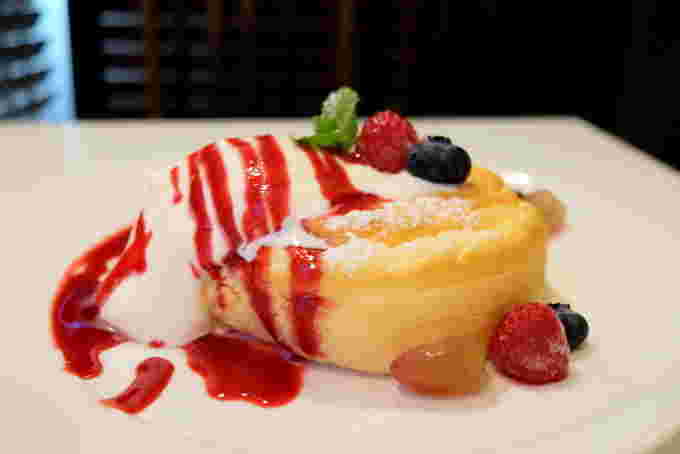 自由が丘和良のパンケーキ