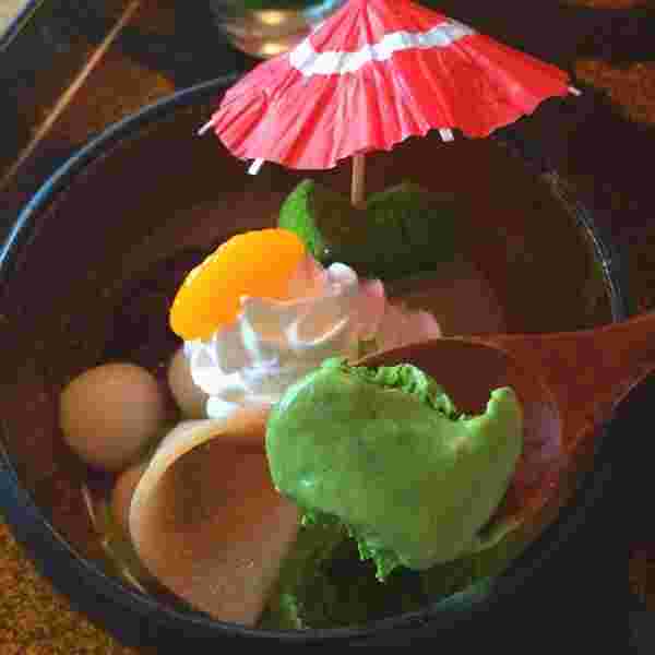 「イクスカフェ・嵐山本店」スイーツ