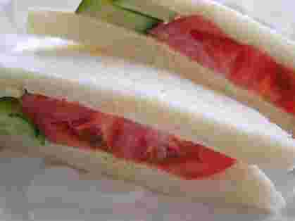 生野菜サンド