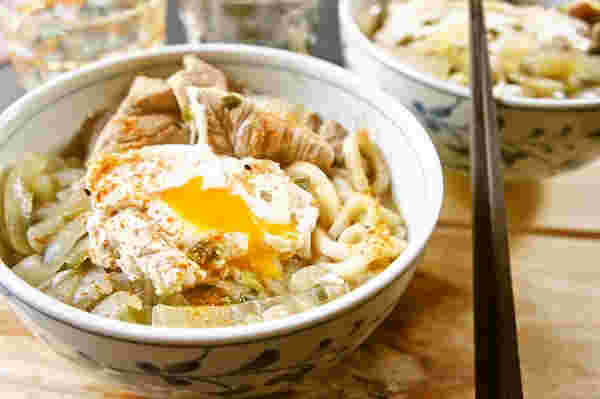 生姜入り肉うどん
