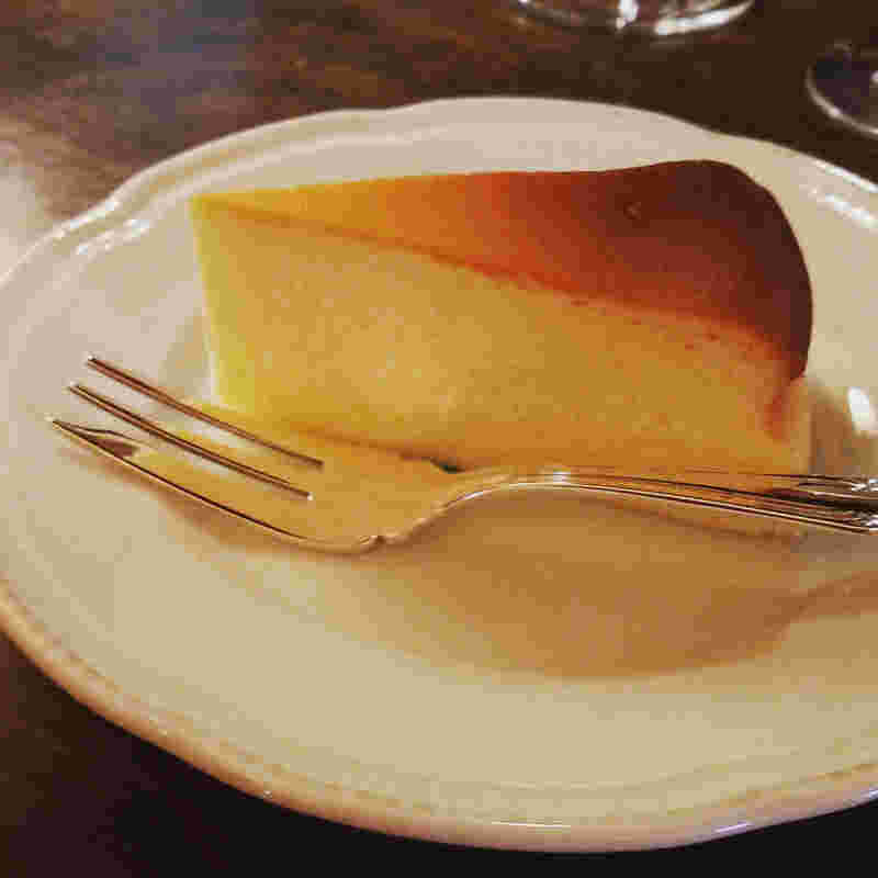 自家製チーズケーキ
