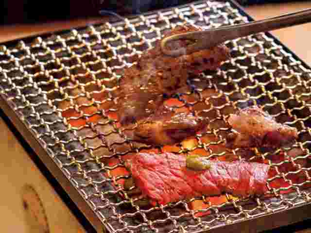 焼肉の様子