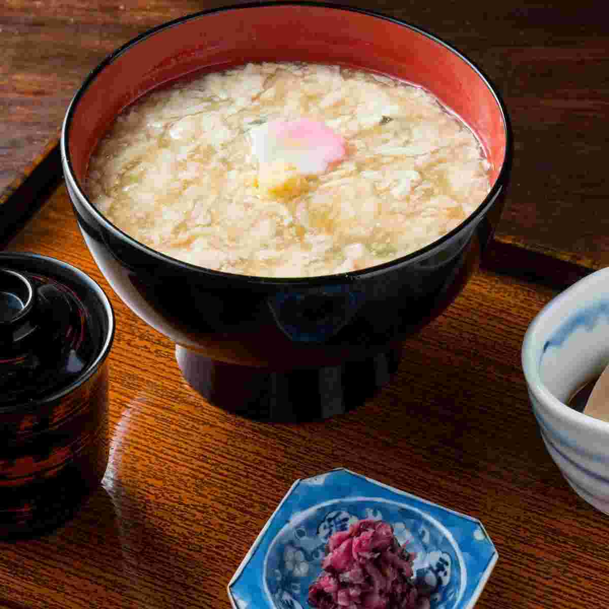 嵐山カフェおぶう・ふわとろ湯葉たま丼