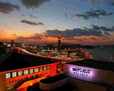 レストランからの夜景