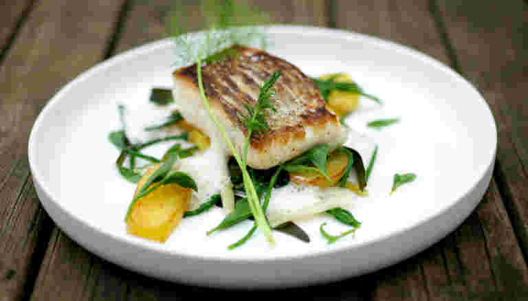 フェンリルを使った魚料理