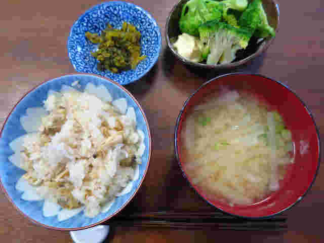 バカガイの炊き込みご飯