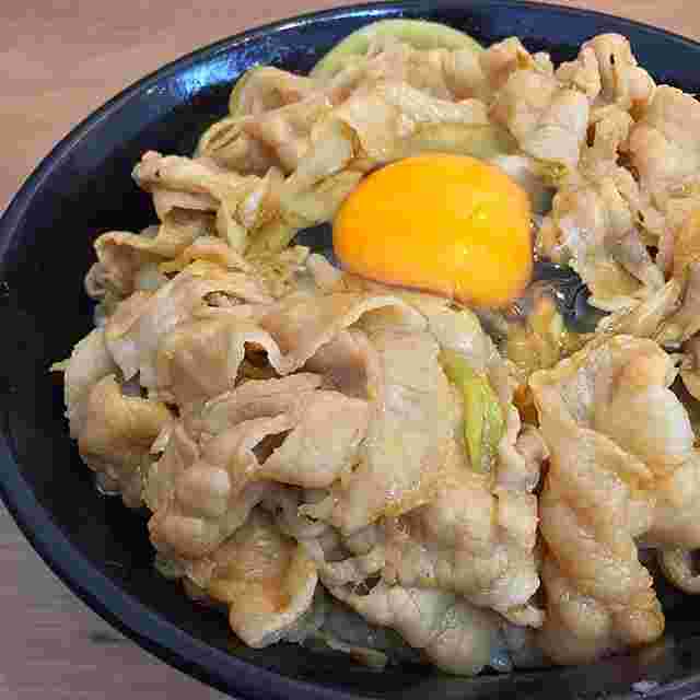 伝説のすた丼屋のすた丼