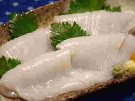 イカの刺身