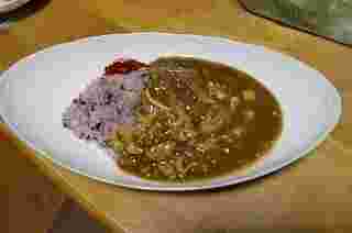 ホッキ貝のカレー