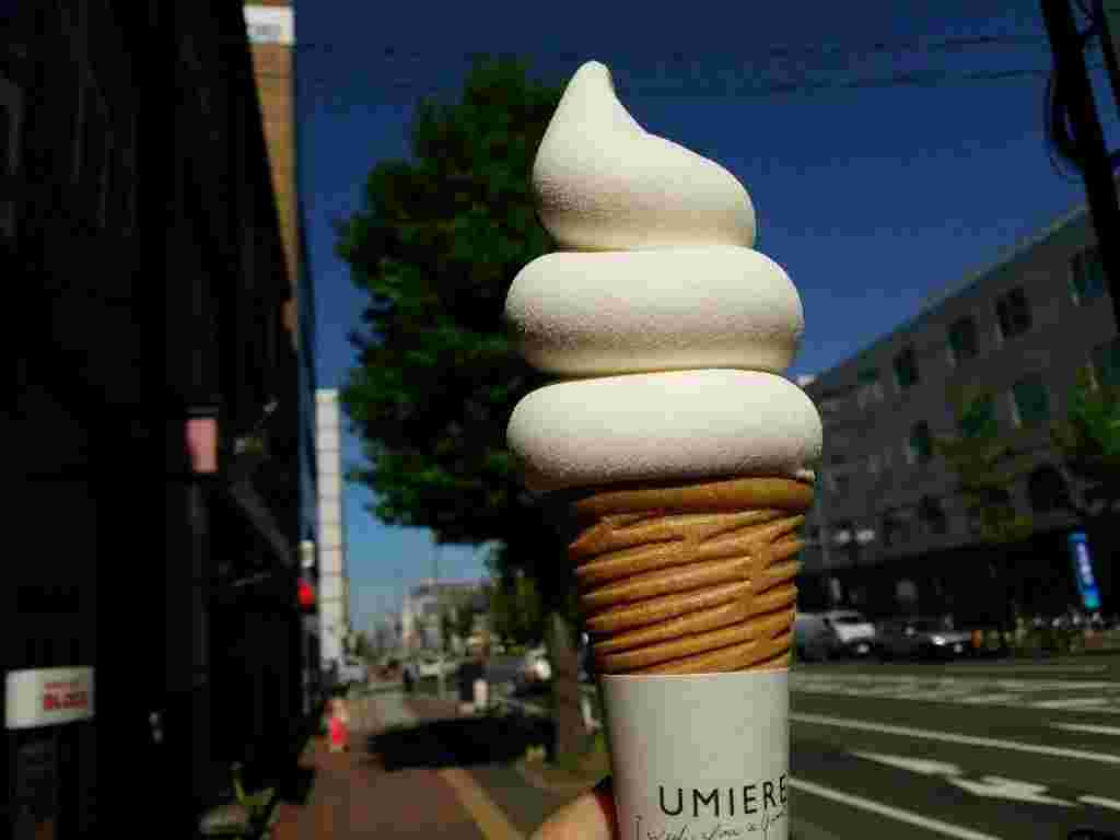 ウミエールソフトクリーム