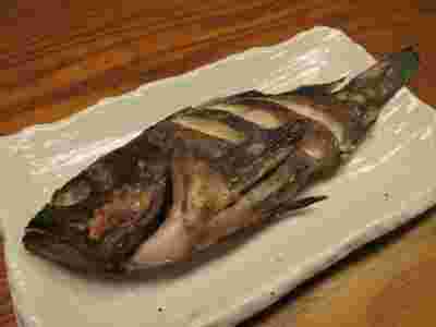 クロソイの塩焼き