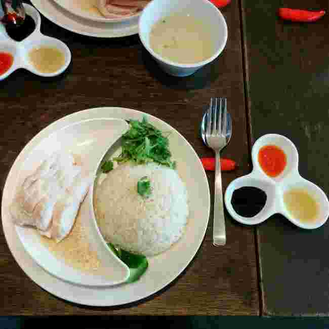 海南鶏飯セット