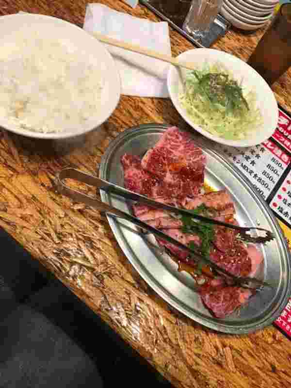 カルビ定食