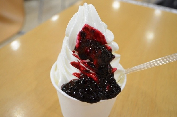 カフェノルテサッポロハスカップソフトクリーム