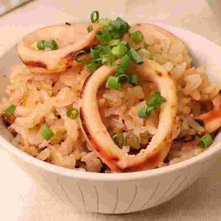 イカの炊き込みご飯