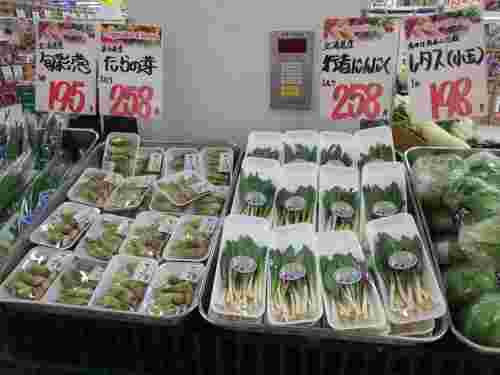 スーパーで売っている行者にんにく