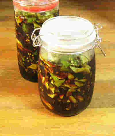山椒の葉　醤油漬け