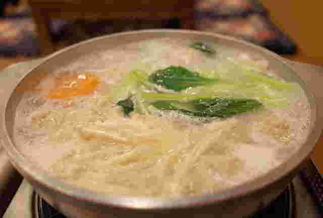 水炊きいろはの水炊き